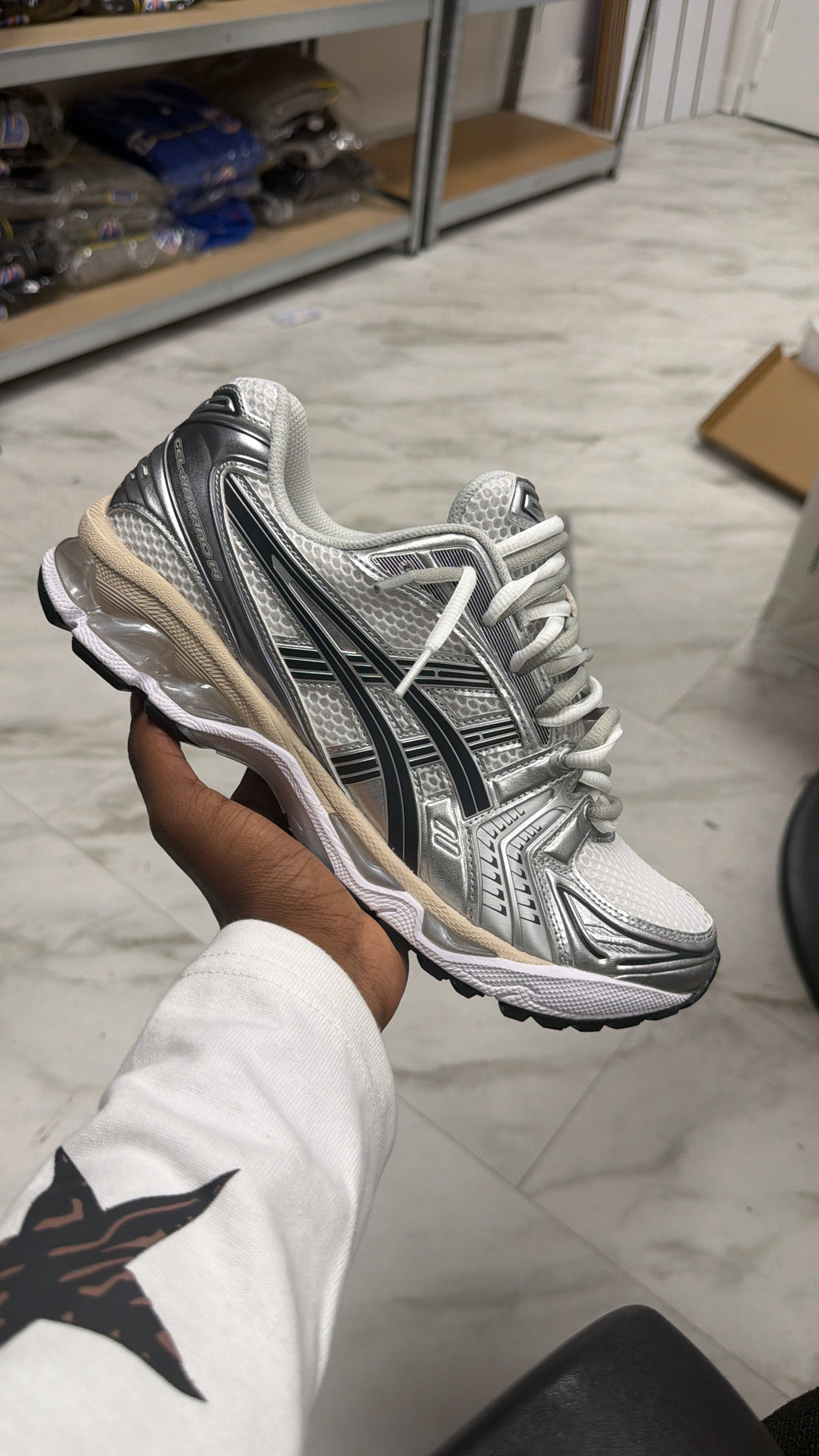 ASICS GEL KAYANO 14 GRAPHITE GREY