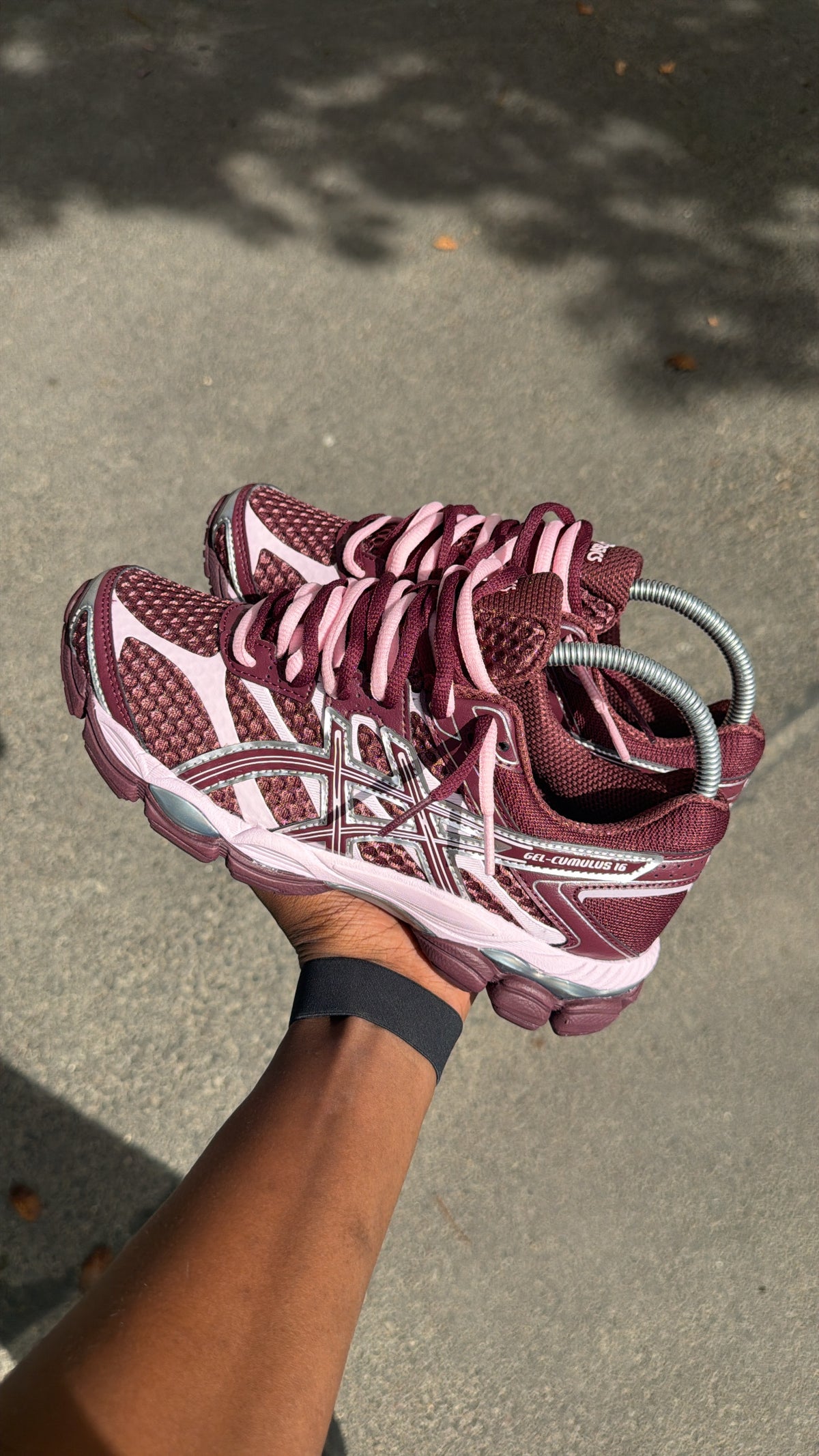 ASICS GEL-Cumulus 16 – Port Royal / Double Lacet Rose