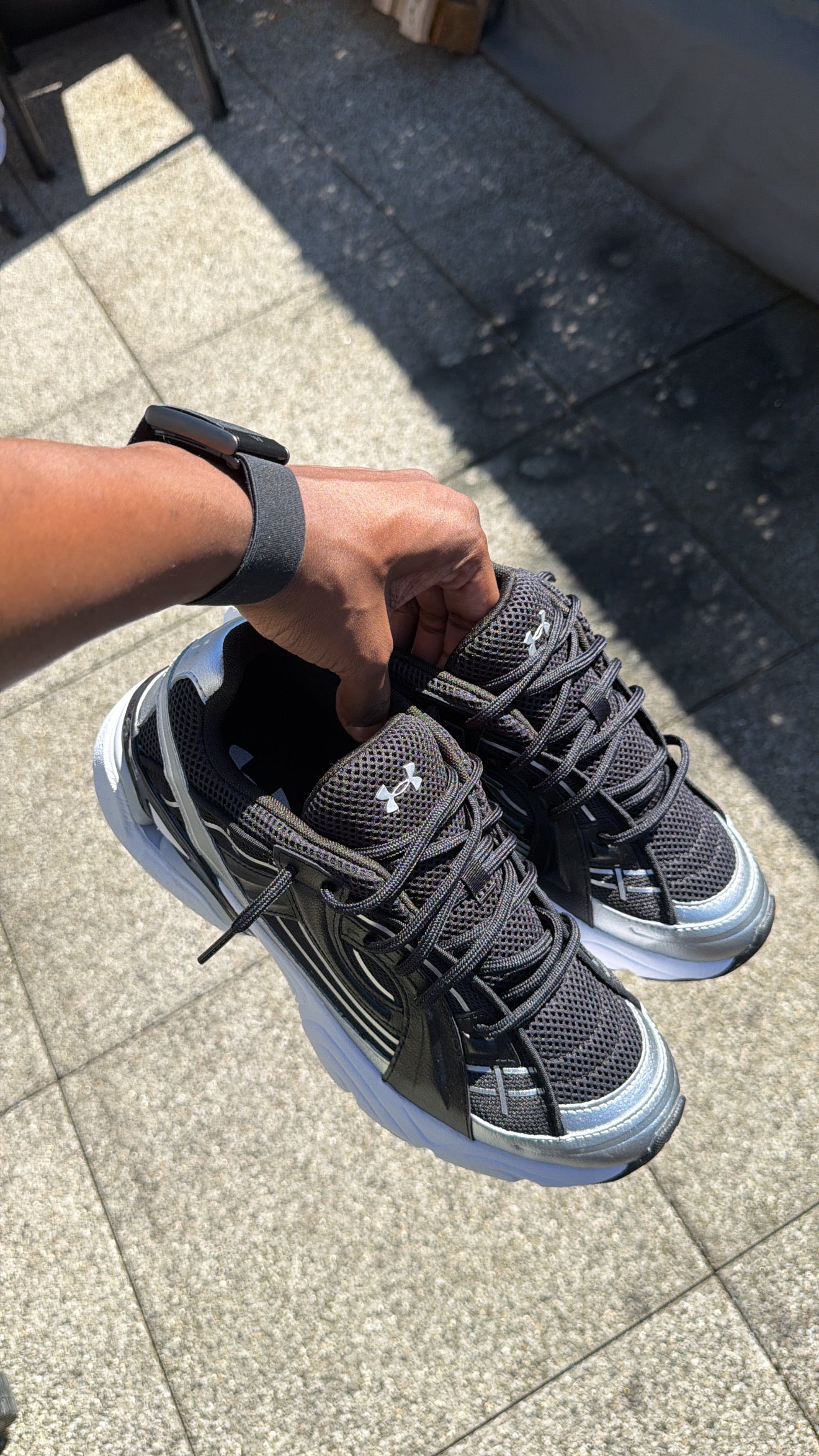 Under Armour Sola Black Silver