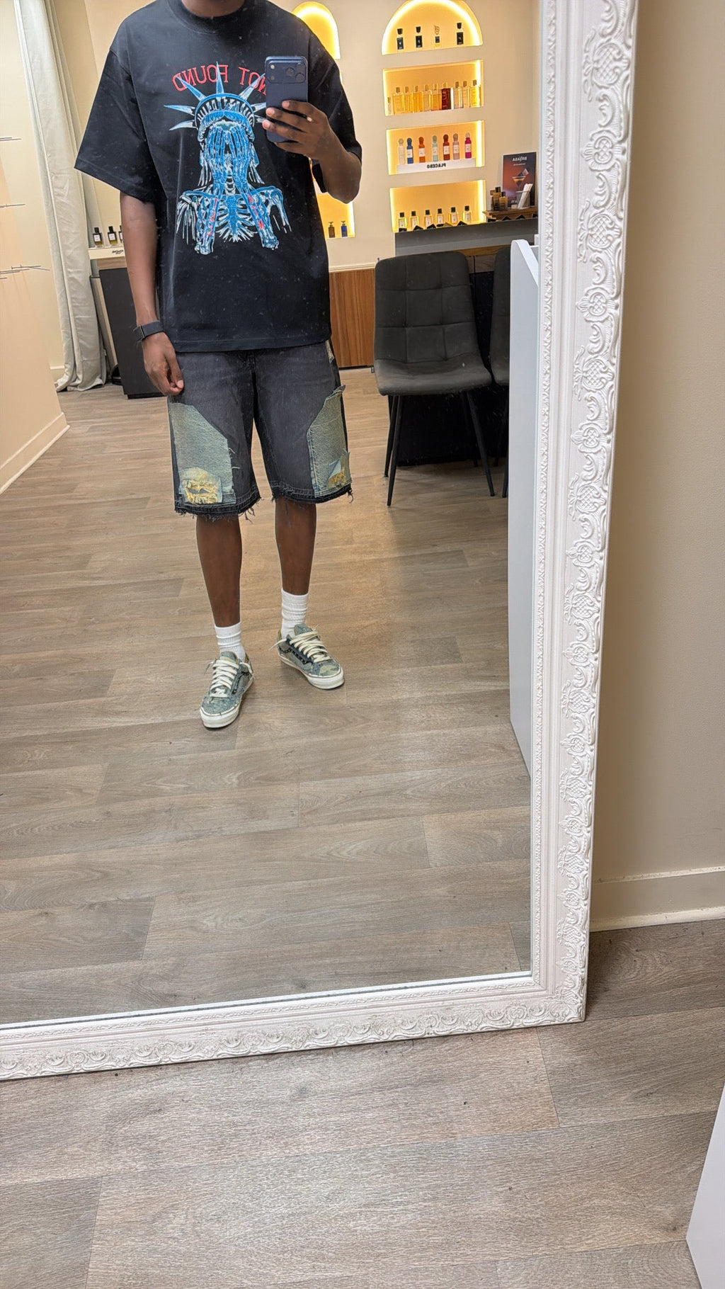 Short Jeans Destroy Custom Almaz Limited