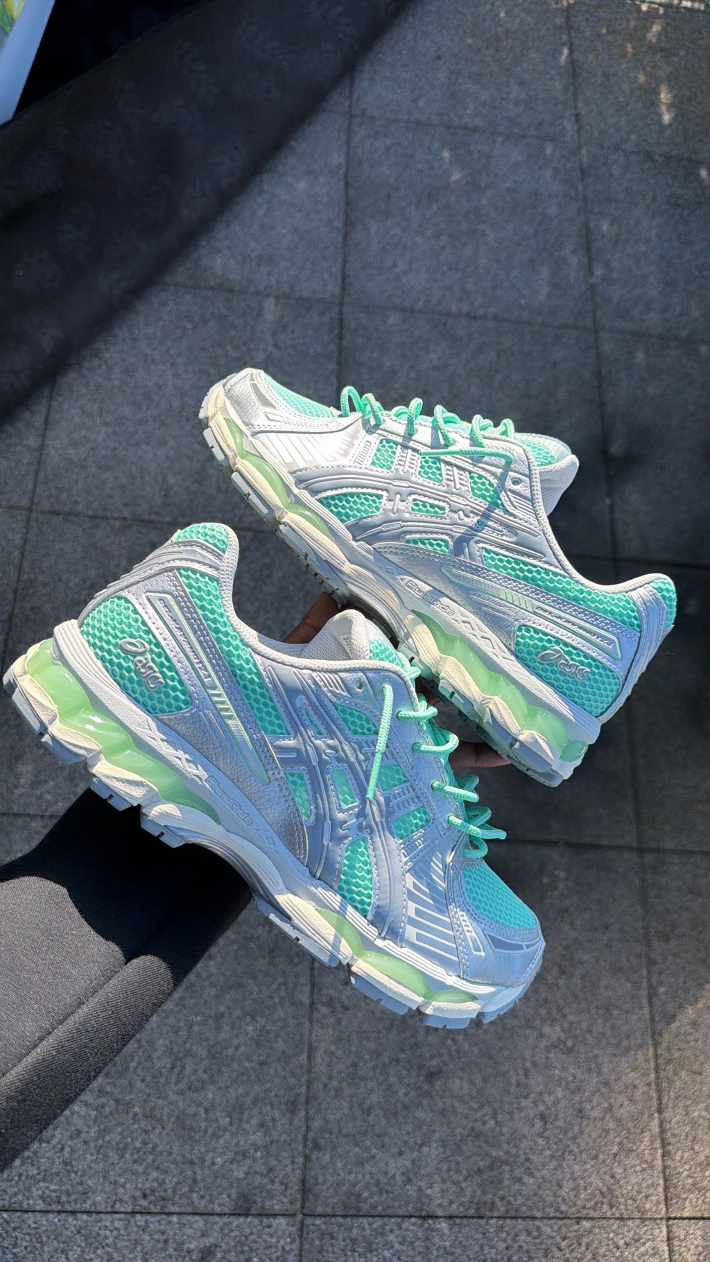 ASICS GEL-KAYANO 12.1 "Ice Green"