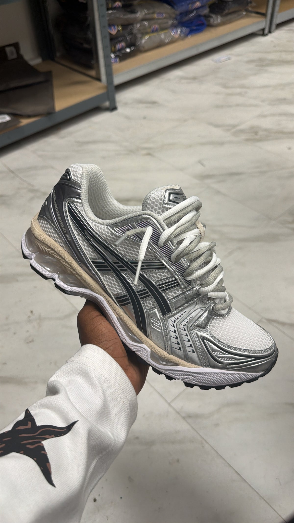 ASICS GEL KAYANO 14 GRAPHITE GREY