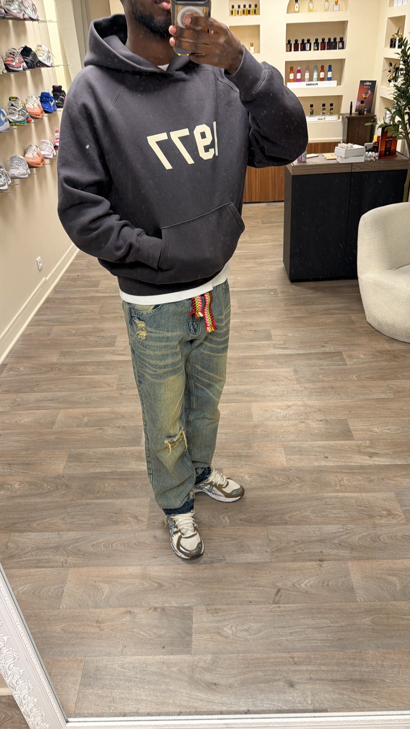 Jeans Almäz Délavé curv