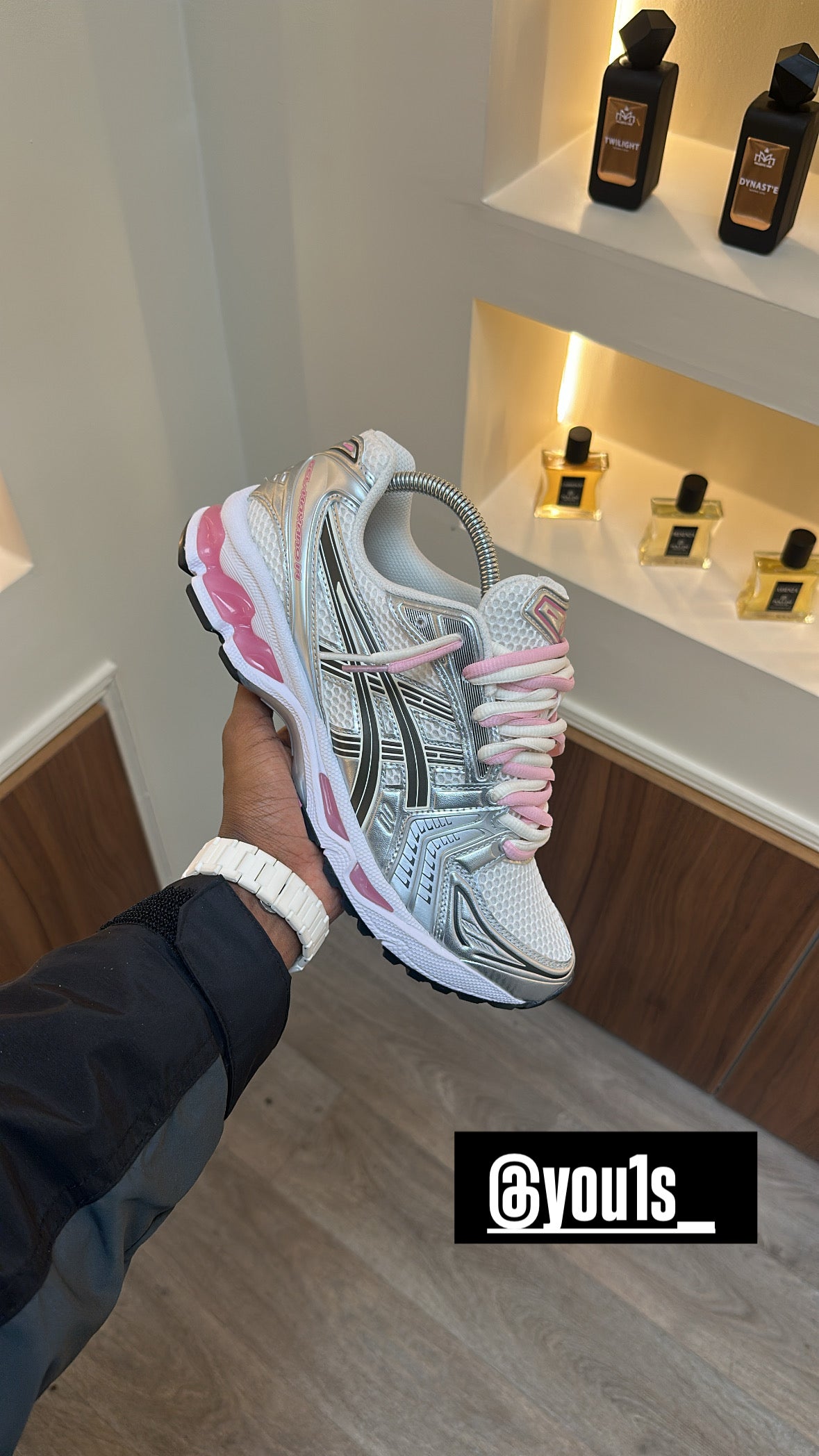 ASICS GEL KAYANO 14 SWEET PINK DOUBLE PINK LACES