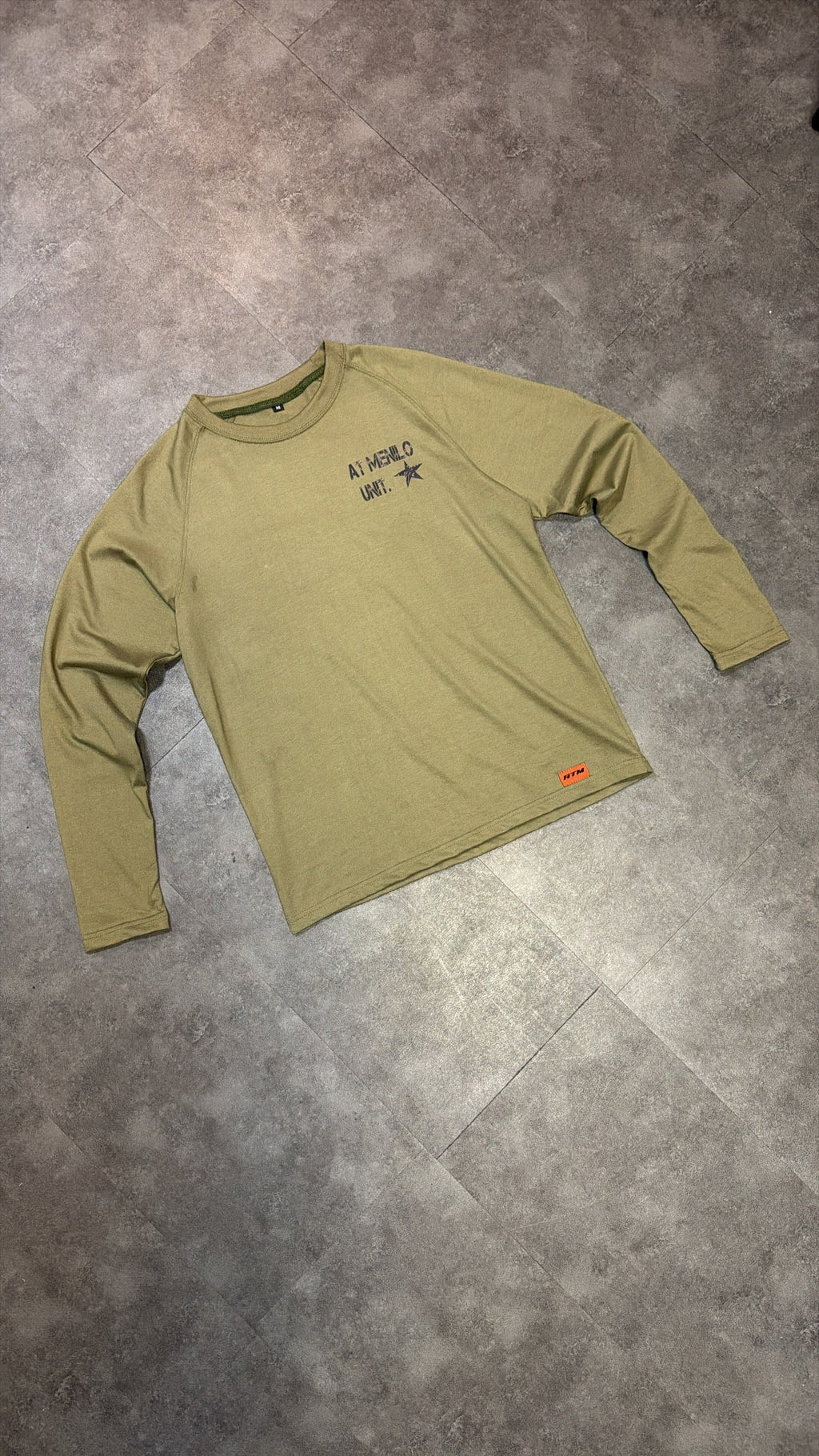 T-Shirt Manches Longues MENILO – Kaki