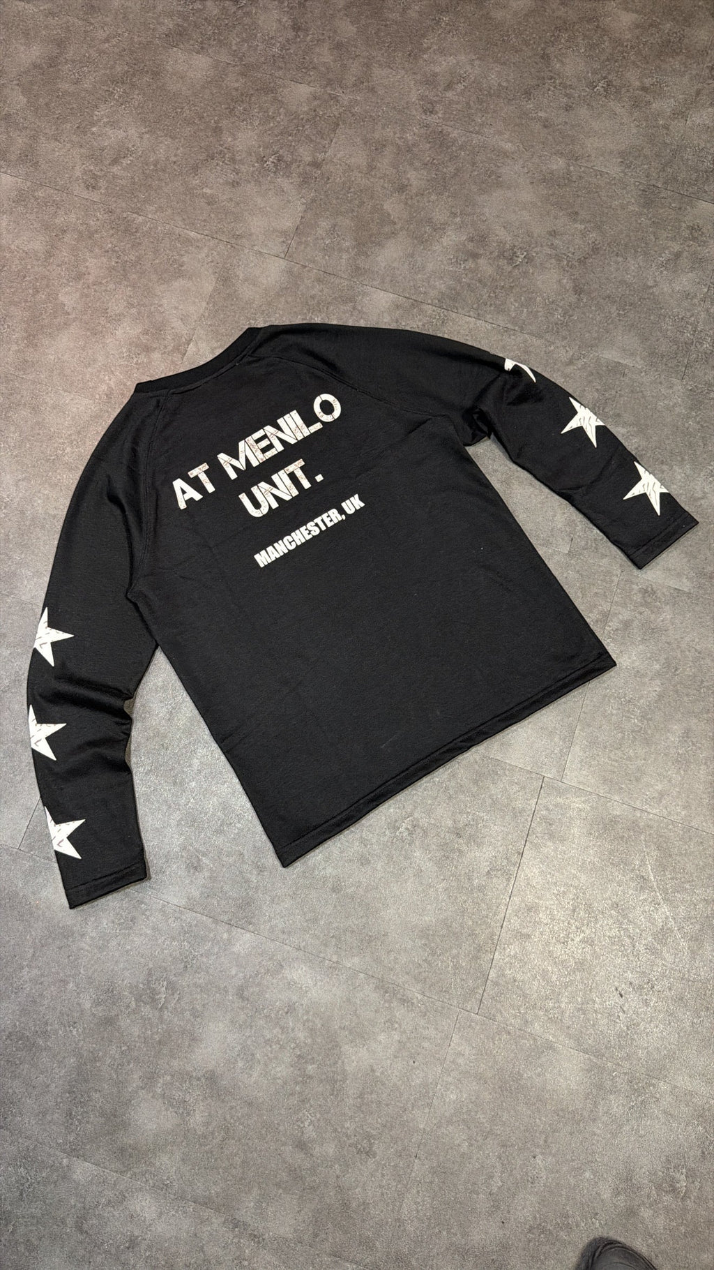 T-Shirt Manches Longues MENILO – Noir