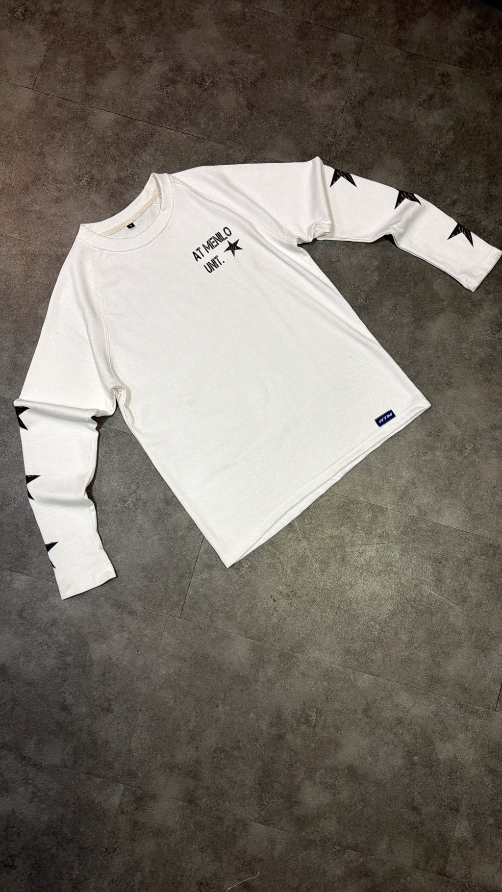 T-Shirt Manches Longues MENILO – Blanc