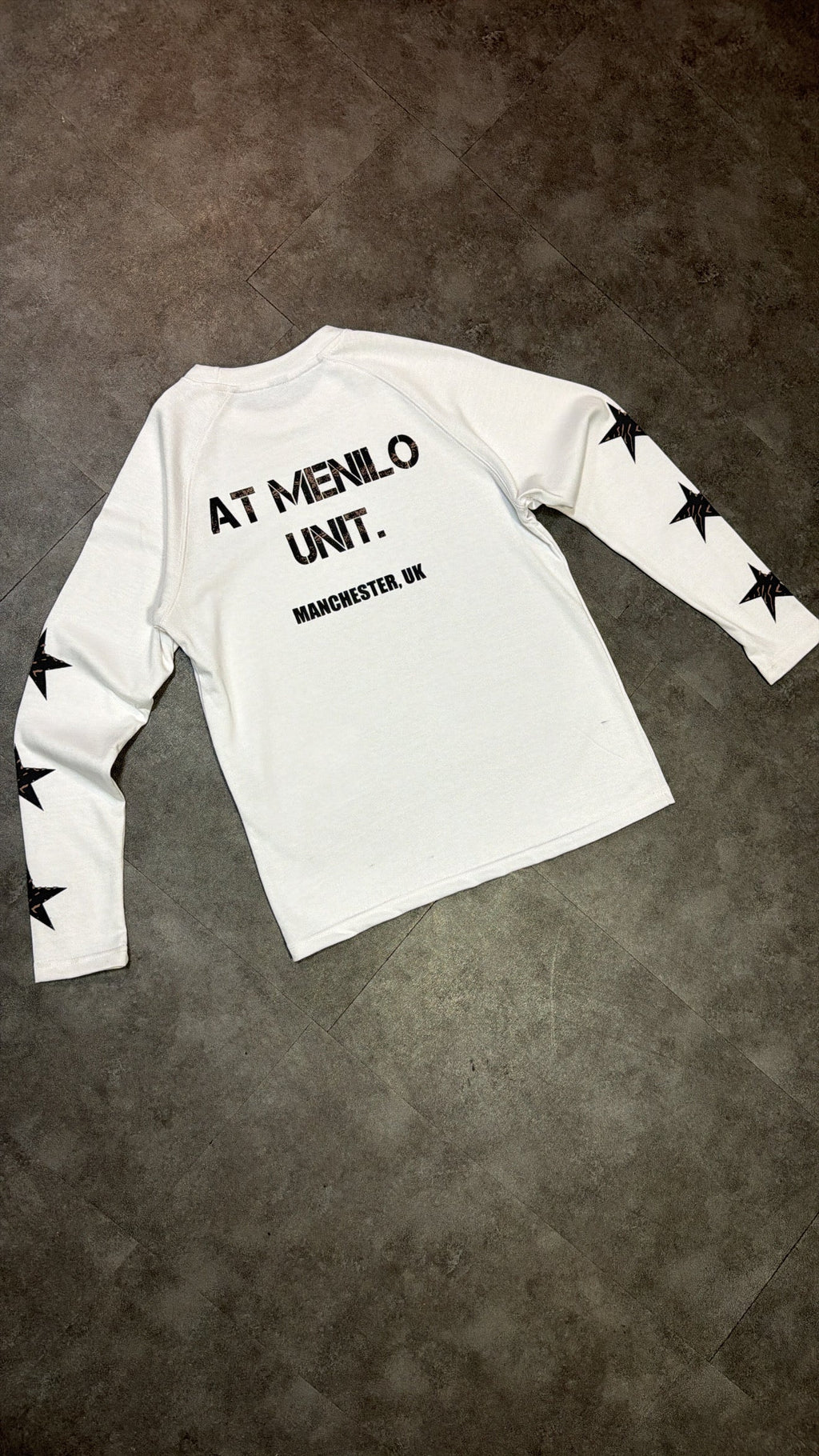 T-Shirt Manches Longues MENILO – Blanc