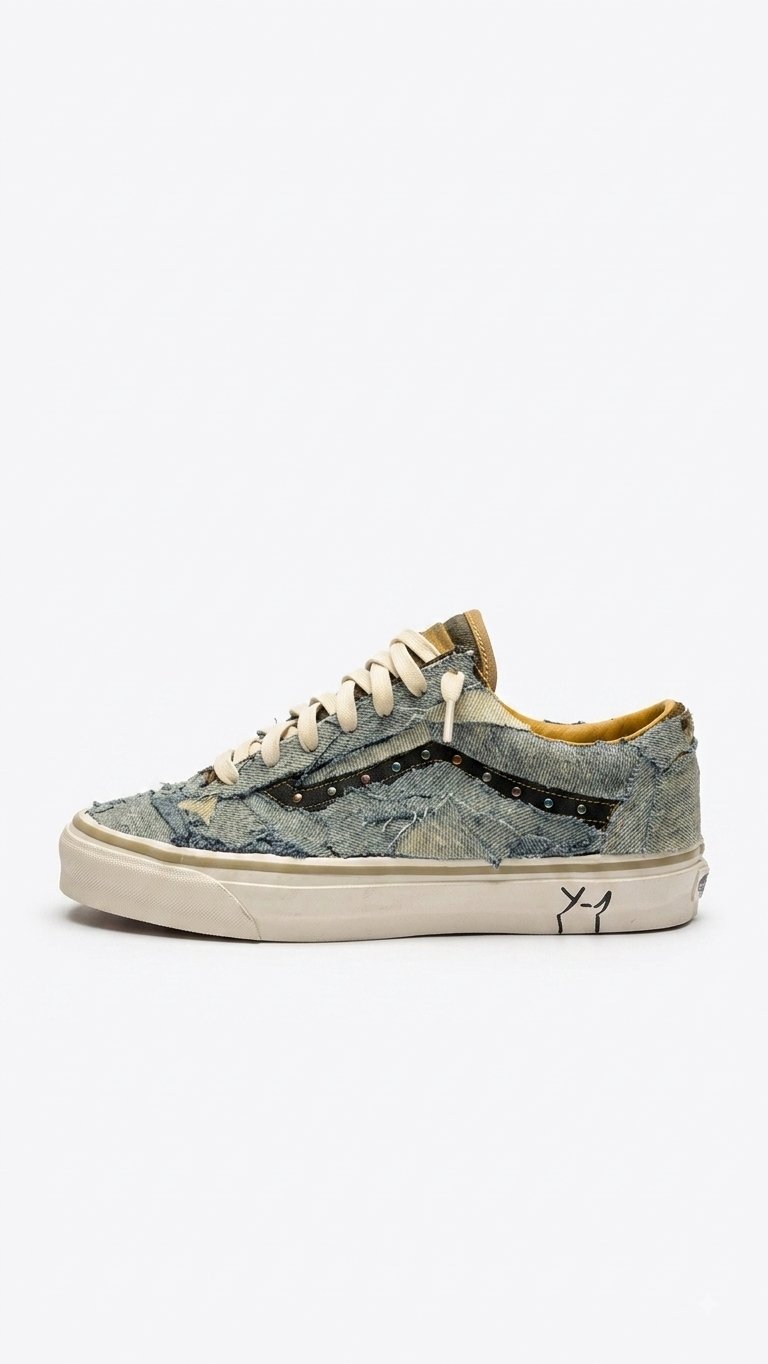 Vans old Skool Denim pearlized Custom