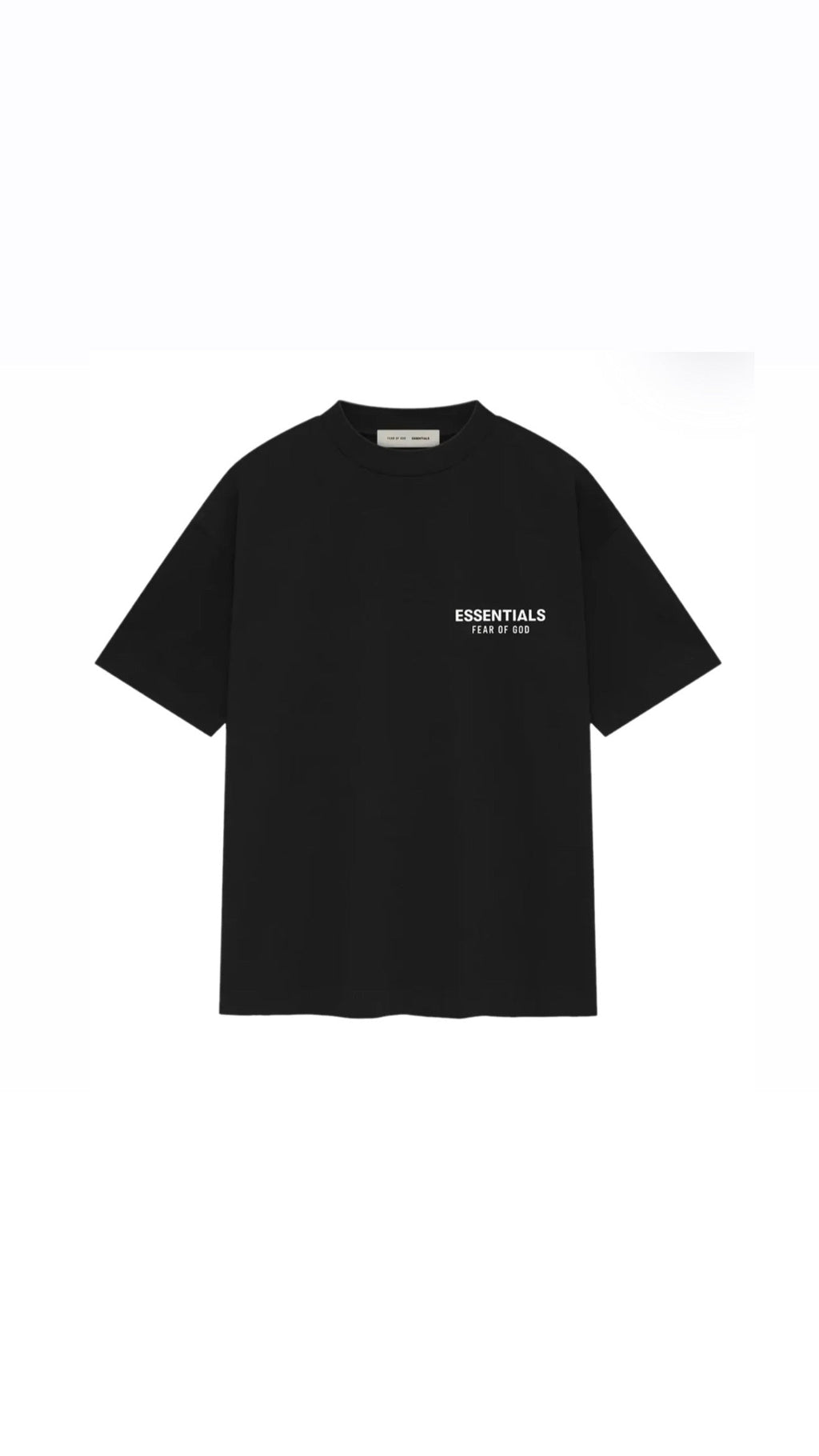 Fear of God Essentials (SS25) T-Shirt Jet Black